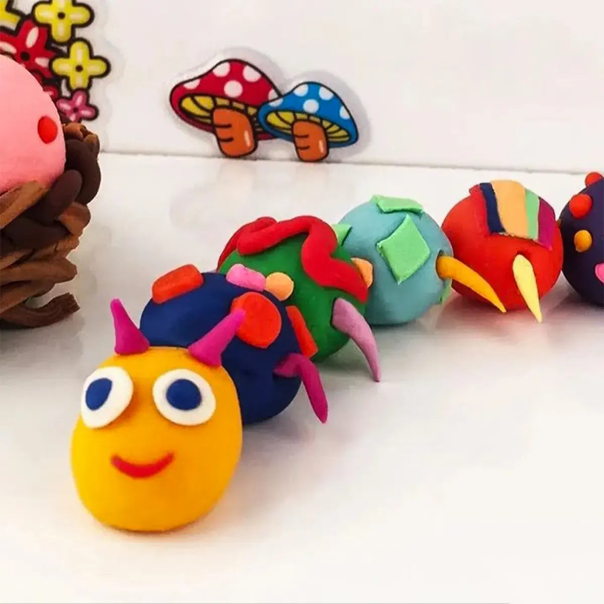 Kids Color Play Dough 12pc
