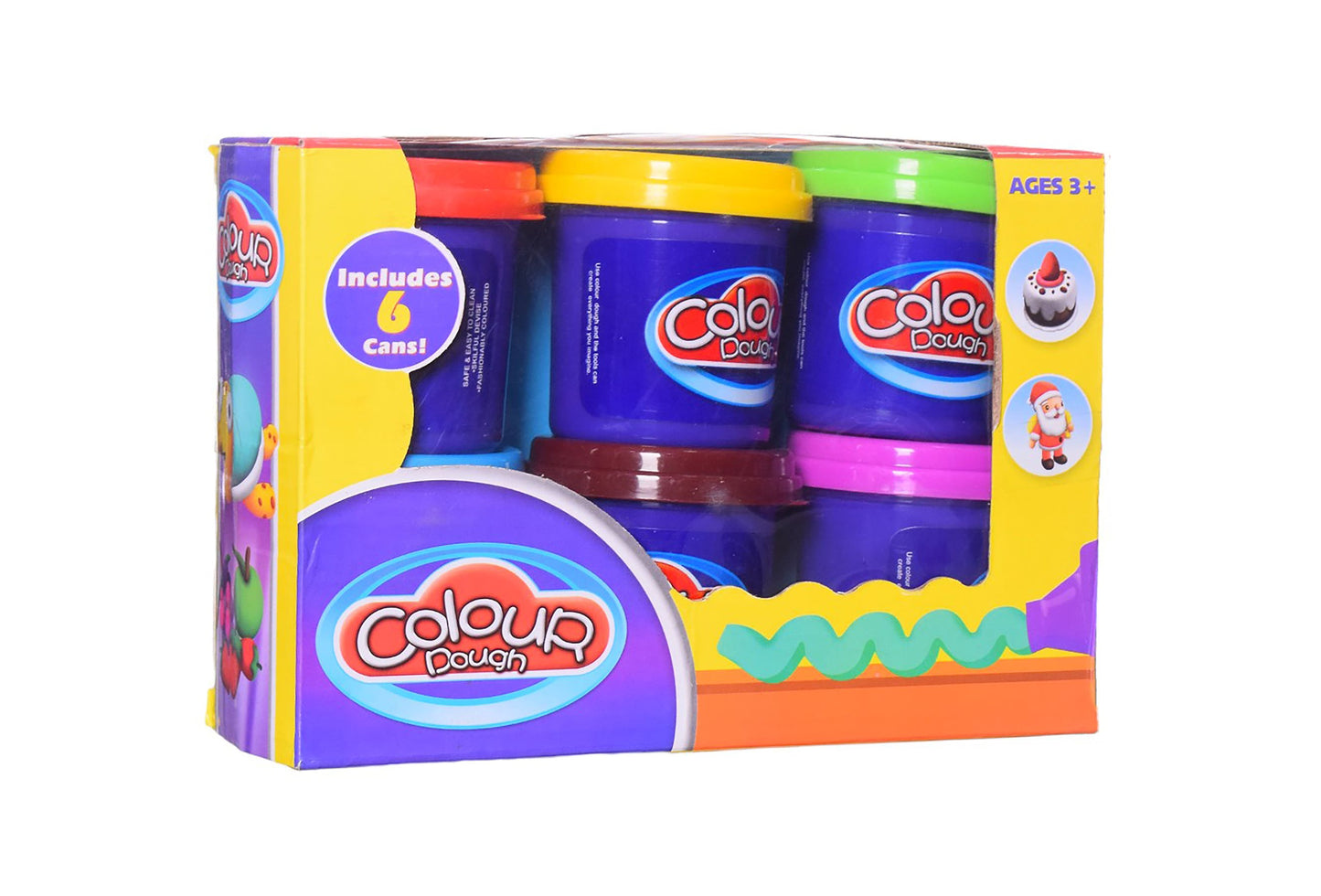 Kids Color Play Dough 12pc