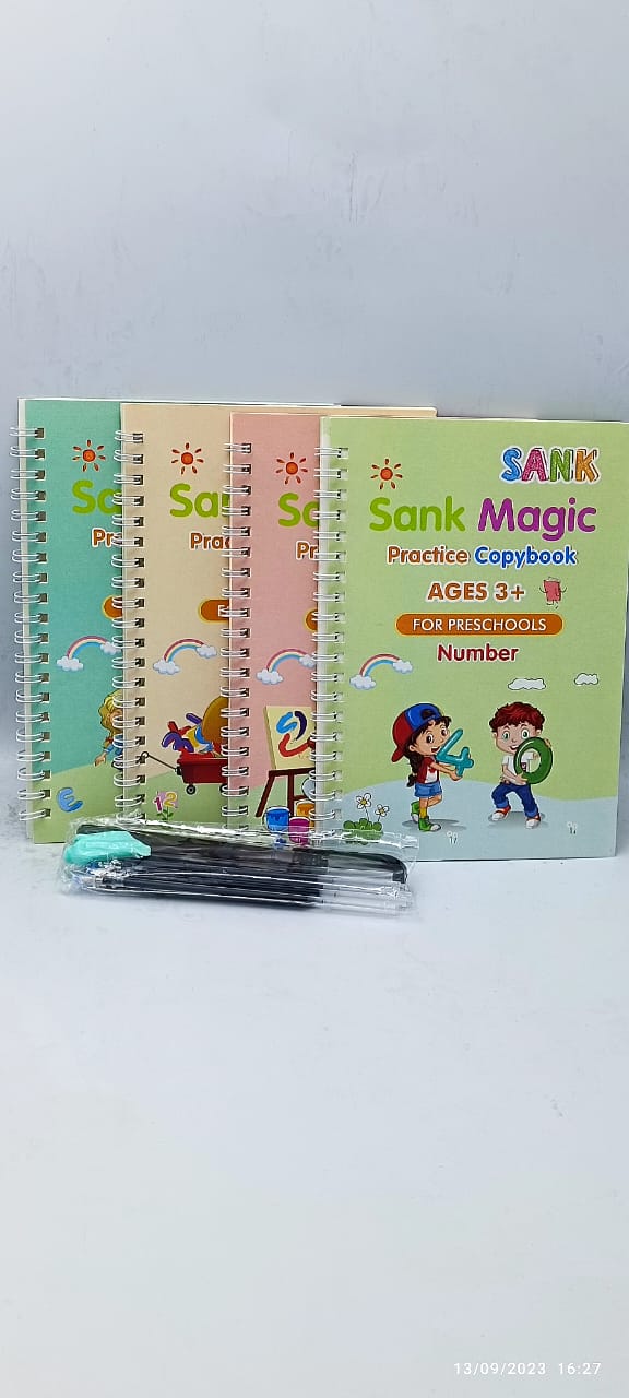 (Set of 4) Magic Sank Book