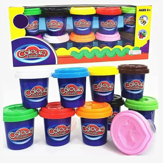 Kids Color Play Dough 12pc