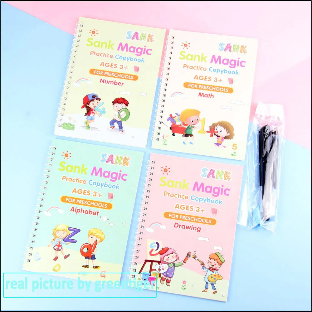 (Set of 4) Magic Sank Book